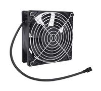 Generic 12038 Ventilateur pour Gril à Charbon de Bois, Ventilateur à Flux D'air Efficace avec Couvercle pour Gravity 560 800 Série 1050 120x120mm