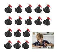 Generic 16 Pièces Losange Petite Aiguille Magnétique avec Support en Plastique Outil de Démonstration de Champ Magnétique pour Appareil D'enseignement D'expérimentation étudiant