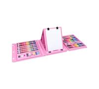 Generic 176 Pièces Marqueurs Aquarelle Stylos Peinture Pochoirs Dessin Ensemble Réutilisable Adapté Aux Ateliers Créatifs En Groupe Bricolage, Rose