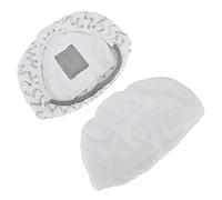 Generic 1940 Balai à Vapeur 2 Pièces Chiffon de Vadrouille en Microfibre Forte Absorption D'eau, Bonnes Performances de Nettoyage, Tampon de Remplacement Pratique, pour Un Usage Domestique