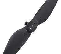 Generic 2 Paires D'hélices Solides en Fiber de Carbone pour Drone Air, Pales Faciles à Installer pour Un Vol Stable, Pièce RC (Décor doré)