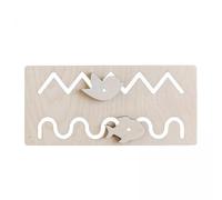 Generic 2 Pièces de Planche Sensorielle, Jouet D'apprentissage éducatif Coulissant pour Filles, Cadeau D'anniversaire pour Enfants