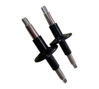 Generic 2 pièces manchons de cymbale accessoires de batterie Double tête, Portable facile à installer rondelle de cymbale support de cymbale, pour ensemble de