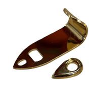 Generic 2 Pièces Saxophone Support Main Droite Poignée Repose Pouce Accessoire Alliage Résistant Adapté à Musicien Amateur Professionnel, UN