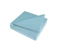 Generic - 25 SERVIETTES PAPIER AIRLAID 40CM BLEU GLACIER