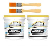 Generic 2PCS Clear Waterproof Patch & Seal Liquid, Invisible Waterproof Coating, Super Strong Bonding Sealant, Anti-leakage Agent for Bathroom & Pipeline