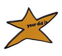 Generic 2x de Jolies Broches de Récompense pour Les Enfants Qui Disent « You DID It » pour