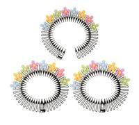 Generic 2x Peignes de Fixation de Finition de Cheveux, épingles à Cheveux, Support de Frange pour Filles et Garçons, Tous Types de Cheveux