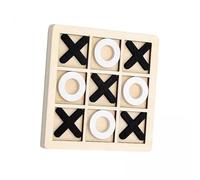 Generic 2x Tic TAC Toe Funny Table Game Puzzle Games Loisirs Intelligent Classic Noughts And Crosses pour Intérieur Extérieur Adulte Enfants Salon Voyage