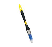 Generic 3 Pièces Brosse à Rechampir Brosse Pointue Manche Confortable Applicateur de Teinture Outil D'Angle Adapté à Peindre Murs Plafonds Meubles Décoration, 1.8 Cm