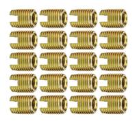 Generic 302 Insert de Filetage Auto-taraudage en Acier en Carbone, Insert de Réparation de Filetage à Vis Durable pour L'industrie Automobile, 20pcs Intérieur M2 * 0,4 M4.5 Extérieur * 0,5