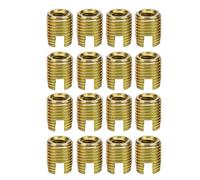 Generic 302 Insert de Filetage Auto-taraudage en Acier en Carbone, Insert de Réparation de Filetage à Vis Durable pour L'industrie Automobile, 20pcs Intérieur M2 * 0,4 M4.5 Extérieur * 0,5