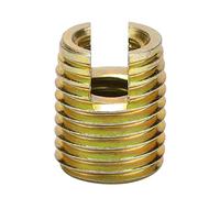 Generic 302 Insert de Filetage Auto-taraudage en Acier en Carbone, Insert de Réparation de Filetage à Vis Durable pour L'industrie Automobile, 20pcs Intérieur M2 * 0,4 M4.5 Extérieur * 0,5