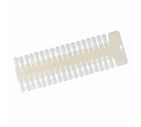 Generic 36 Cartes d'affichage de Gel pour Ongles, Outils de Pratique Double Face pour Manucures, Matériau Plastique de Couleur Naturelle avec Design Amovible pour Débutants et Professionnels