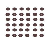 Generic 36 Pièces Mini Outil de Meule Ligne de Coupe Fine Kit de Disques à Tronçonner en Résine pour Outils Rotatifs Idéal pour la Production de Bricolage, Circuits Imprimés, Marron