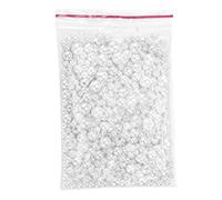 Generic 370 Pièces de Perles Rondes Blanches en ABS, pour la Fabrication de Bijoux, de Colliers et de Bracelets, élégantes et Belles, DIY
