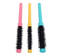 generic 3pcs Régler la Brosse à Cheveux Ronde Portable Peigne à Rouleau à Cheveux en Spirale Multifonctionnel pour Voyages à Domicile