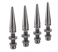 Generic 4 Paires de Pieds de Haut-Parleur, Coussinet de Base pour Caisson de Basses, en Cuivre de Haute qualité, Résistant aux Chocs, pour Haut-parleurs HiFi, Effet Sonore Pur