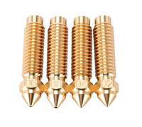 Generic 4 Pièces de Remplacement de Buse D'Imprimante 3D Kit de Buse Hotend en Laiton Durable pour Imprimante 3D Carbon de 0,2 Mm 0,4 Mm 0,6 0,8 Processus D'extrusion Lisse