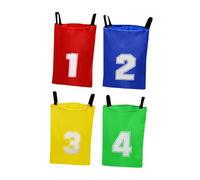Generic 4 Pièces Sacs de Course Saut Enfants et Adultes Jeu de Saut avec Poignées Résistantes Sacs à Patates Réutilisables pour Formation à L'Équilibre Sports
