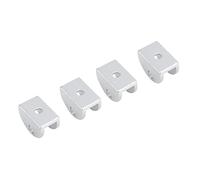 Generic 5-8 Mm, 6-10 Mm SPACE SPERSION D'ÉTAPLE EN Verre ALUMINUM, Clamp/Holder EN Verre, pour Réparer l'écurie EN pour Fixer la Main Courante de l'escalier balustré (Trompette en semi-cercle [5