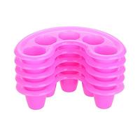 Generic 5 Pièces Bols de Retrait de Gel Acrylique pour Ongles Conception Confortable pour un Trempage Rapide des Plateaux à Doigts Adaptés à un Usage Domestique et en Salon 15,2 Cm X 10,5 Cm