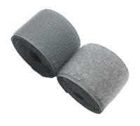 Generic 50mm de large Gris Coudre sur ruban auto-agrippant Ensemble d’attaches en tissu de nylon non adhésif pour sacs à main Vêtements Chaussures Sacs à dos Bricolage