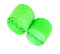 Generic 50mm de large Vert fluorescent Coudre sur ruban auto-agrippant Ensemble d’attaches en tissu de nylon non adhésif pour sacs à main Vêtements Chaussures Sacs à dos Bricolage