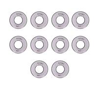 Generic 51104 Kit de 10 Roulements de Butée, Roulement de Charge Axiale pour Crochets de Grue, Pompes Verticales, Vérins et Réducteurs à Basse Vitesse, Roulements Métalliques Miniatures Détachables
