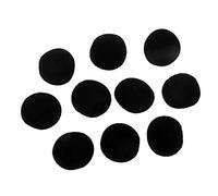 Generic 5paire 40mm Mousse Coussinet Oreillette Remplacement Ecouteurs Casque Noir