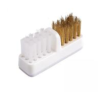 Generic 5x Nail Art Perceuse Brosse de Nettoyage Tête de Forage Double Brosse Nettoyant pour