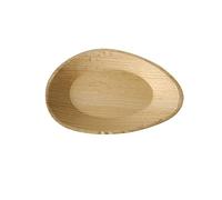 Generic - 6 Assiettes OVALES 26CM Palmier BIODEGRADABLES