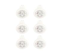 Generic 6pcs Mr11 LED Light Bulb, 4W GU4 Dual Pin Bulb 120° Wide Angle Illumination Dimmable 360lm Lamp for Homes and Walkway Garden Landscape Areas 220 Voltage (Warm Light)