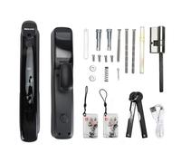 generic 8 Façons de Déverrouiller la Serrure de Déverrouillage de Porte Intelligente, Carte de Mot de Passe par Empreinte Digitale, clé NFC, Mot de Passe Virtuel Temporaire, Alliage