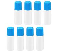 Generic 8pièces Flacons Applicateurs à Éponge de Rechargeables Plastique Transparent avec Embout Éponge Souple pour Distribution Précise de Liquides comme Colle Peinture ou Soins de Peau
