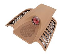 Generic 958 552 189 01 6W0, Garniture Beige Supérieure du Panneau de Bord Supérieur Panneau de Tableau de Bord Mémordiques Couverture de Chronomètre pour la Modification de la Voiture (chronomètre