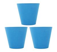 Generic Abat-jour en Tissu, 3 Pièces, Diffuseur de Lumière Douce et élégant pour Chambre à Coucher et Salon, Design Moderne en Tissu Durable (BLUE)