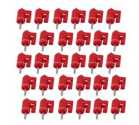 Generic Abreuvoir à Mamelon de Poulet, 30 Pièces, Abreuvoir Automatique Durable pour Poulets, en Plastique et Boule d'acier (Ongle Fin)