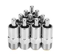 Generic Abreuvoir Automatique de Mamelon de Porc d'acier Inoxydable de 10 Pièces pour Le Dispositif D'arrosage de Bouche Rond Durable de Ferme D'élevage