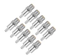 Generic Abreuvoir Automatique de Mamelon de Porc d'acier Inoxydable de 10 Pièces pour Le Dispositif D'arrosage de Bouche Rond Durable de Ferme D'élevage