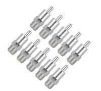 Generic Abreuvoir Automatique de Mamelon de Porc d'acier Inoxydable de 10 Pièces pour Le Dispositif D'arrosage de Bouche Rond Durable de Ferme D'élevage