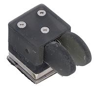 Generic Absorption Magnétique à Double Palette CW Key, Haute efficacité pour Le Fonctionnement du Code Morse, pour Les Amateurs de Radio à Ondes Courtes, ABS Noir QU-21C