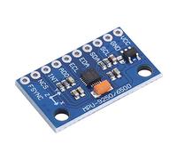 Generic Accéléromètre Gyroscope 9 Axes MPU-9250, Capteur Magnétique, Module Multifonctionnel 16 Bits pour Appareils Robotiques UAV IoT 15x25mm