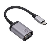 Generic Accessoires et Vidéo Adaptateur USB C vers VGA Convertisseur Type-C Mâle vers VGA Femelle de Haute qualité pour, Solution Parfaite pour Une Utilisation au Bureau à Domicile