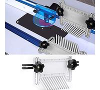 Generic Accessoires pour Outils électriques Carrés Inversés, Rainure de Chanfrein, Panneau de Plumes, Matériau PP de Haute qualité (Planche à Plumes Carrée Type B Blanc)