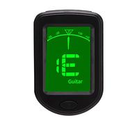 Generic Accordeur de Guitare Compact à Clamp/Holder, Réglage Précis, Coque ABS, Accordeur Universel pour Violon Banjo, Artistes D'instruments à Cordes