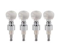 Generic Accordeur de Machine à Engrenages Banjo, Ensemble Durable pour D'excellentes Conditions de Jeu pour les Musiciens, en Alliage de Zinc, 4 Pièces