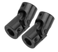 Generic Accouplement de Joint Universel pour Modèles de Voitures, Bateaux et Robots, Acier allié Solide, 12mm ID 24mm OD 51mm Longueur 2 Pièces