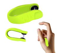 Generic Acupression des doigts, clips de massage magnétiques pour les mains avec design ergonomique, appareil d'acupression portable LI4 pour soulager le stress (pouce vert)