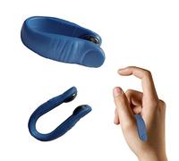 Generic Acupression des doigts, clips de massage magnétiques pour les mains avec design ergonomique, appareil d'acupression portable LI4 pour soulager le stress (grand pouce bleu)